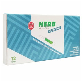 Vican Πίπες Τσιγάρων HERB Micro Filter Ultra Thin 6.2mm 12τμχ