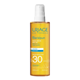Uriage Bariesun Dry Oil SPF30, Ξηρό Αντηλιακό Λάδι 200ml