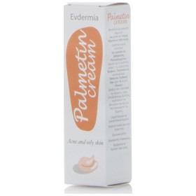 EVDERMIA Palmetin Cream Κρέμα Προσώπου για Μικτή & Λιπαρή Επιδερμίδα με Τάση Ακμής 30ml