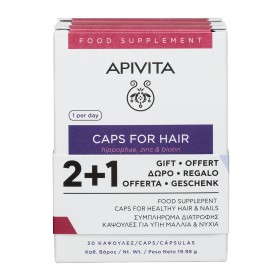 Apivita – Συμπλήρωμα Διατροφής Για Υγιή Μαλλιά & Νύχια 3×30 κάψουλες