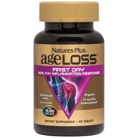 Nature's Plus AgeLoss First Day Healthy Inflammation Response Ισχυρή Αντιοξειδωτική Φόρμουλα, 90 κάψουλες – φωτογραφία 2
