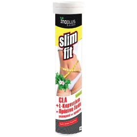 Ino Plus Slim Fit CLA & L-Carnitine με Πράσινο Τσάι 20 αναβράζοντα δισκία