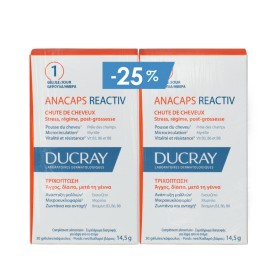 DUCRAY Promo Anacaps Reactiv για Mαλλιά 2x30 Κάψουλες 1+1 Sticker -25%