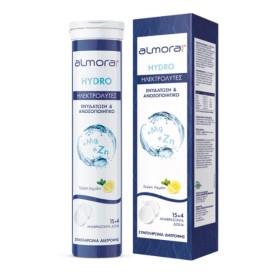 Almora Plus Hydro Ηλεκτρολύτες με Μέταλλα και Δεξτρόζη για Ενυδάτωση Οργανισμού & Ενίσχυση Ανοσοποιητικού 15+4 Αναβράζοντα Δισκία