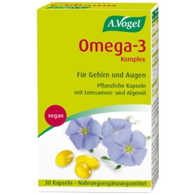 Omega-3 complex 30 caps (Φυτική πηγή Ω3 λιπαρών οξέων), A. Vogel
