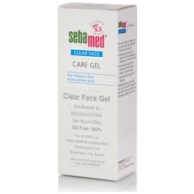 Sebamed Clear Face Care Gel Ενυδατικό & Καταπραϋντικό Τζελ Για Την Λιπαρή-Ακνεϊκή Επιδερμίδα 50ml