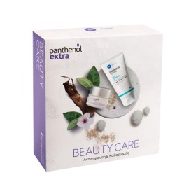 PANTHENOL Extra Beauty Care, Αντιγήρανση & Καθαρισμός, Face & Eye Cream- 50ml & Face Cleansing Gel - 150ml
