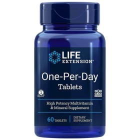 Life Extension One-Per-Day High Potency Multivitamin & Mineral Supplement 60tabs
