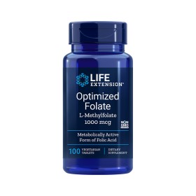 Life Extension Optimized Folate | L-Methylfolate 100 Ταμπλέτες,