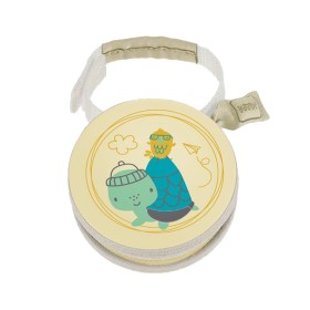 Mam Pod Θήκη Mεταφοράς Για 2 Πιπίλες 0+ Μηνών Κίτρινο 1 τεμάχιο