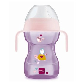 MAM - Ποτηράκι Με Χερούλια Fun to Drink Cup Better Together 461G 270ml 8+ Μηνών (Pink/Ροζ)