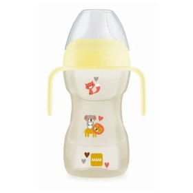 MAM - Ποτηράκι Με Χερούλια Fun to Drink Cup Better Together 461U 270ml 8+ Μηνών (Yellow/Κίτρινο)