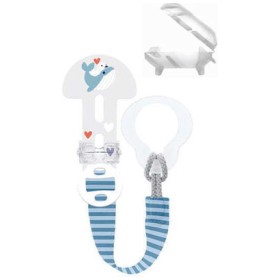 MAM - Clip it! & Cover Κορδέλα στήριξης πιπίλας & προστατευτικό καπάκι θηλής 0m+