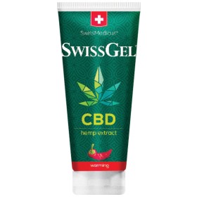 Herbamedicus Swiss Gel Hemp Extract CBD Warming Θερμαντική Κρέμα 200ml