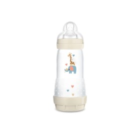 Mam Easy Start Anti-Colic Πλαστικό Μπιμπερό με Θηλή Σιλικόνης 4+ μηνών Μπεζ 320ml