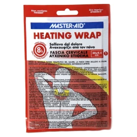 Master Aid Heating Wrap Cervical Fascia Θερμαντικό Αυχενικό Επίθεμα 30 x 9.5cm