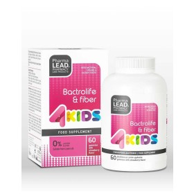 Pharmalead 4Kids Bactrolife & Fiber, Συμπλήρωμα Διατροφής Για Παιδιά Με Προβιοτικά 60ζελεδάκια