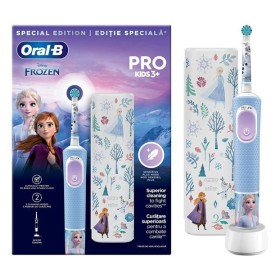 Oral-B Vitality Pro Kids Frozen Παιδική Ηλεκτρική Οδοντόβουρτσα & Δώρο Θήκη Ταξιδιού 3+ Ετών 1τμχ