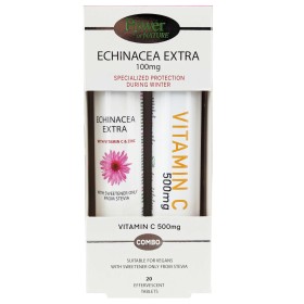 Power Health Echinacea Extra 100mg 20 αναβράζοντα δισκία & Vitamin C 20 αναβράζοντα δισκία