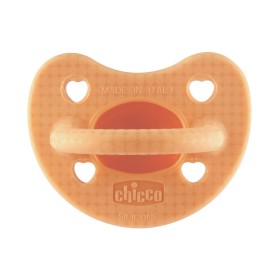 Chicco Πιπίλα Σιλικόνης Soft Luxe για 2-6 μηνών Πορτοκαλί