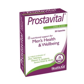Health Aid Prostavital Φυτικός Συνδυασμός με Βιταμίνες, Μέταλλα και Αμινοξέα για τον Προστάτη 30caps