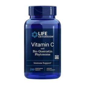 Life Extension Vitamin C & Bio-Quercetin Phytosome 1000mg - Βιταμίνη C Φυτοσωμιακή Βιο-Κερσετίνη (250 φυτ. κάψουλες)