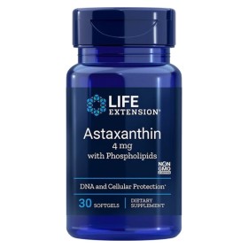 Life Extension Astaxanthin - Προστασία Ματιών & Δέρματος με Αντιοξειδωτική Δράση 30 softgels