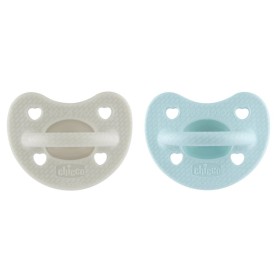 Chicco PhysioForma Soft Luxe Πιπίλα Σιλικόνης για 6-16 Μηνών σε Γαλάζιο & Γκρι Χρώμα, 2τμχ – φωτογραφία 2