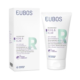Eubos Γαλάκτωμα Καθαρισμού Cool & Calm Redness Relieving για Ευαίσθητες Επιδερμίδες 150ml