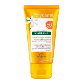 Klorane Polysianes Sun Face Cream SPF50 Αντηλιακή Κρέμα Προσώπου 50ml