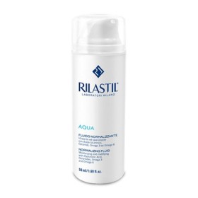 Rilastil Aqua Normalizing Fluid 50ml, Εξισορροπητικό κρεμογαλάκτωμα προσώπου για ενυδάτωση και ματ αποτέλεσμα