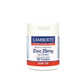 Lamberts Zinc Citrate 25mg Συμπλήρωμα Ψευδάργυρου, 120 tabs