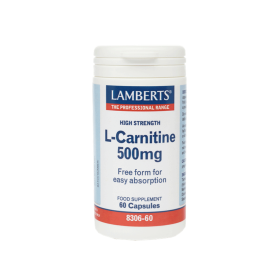 Lamberts L-Carnitine 500mg New Higher, 60caps