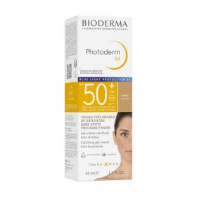 Bioderma Photoderm M Αντηλιακή Κρέμα Προσώπου Με Χρώμα Golden Για Το Ευαίσθητο Δέρμα Με Σημάδια Υπερμελάγχρωσης SPF 50+ 40ml