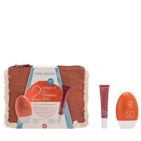 Medisei Time Eraser PROMO PACK 2 Steps Kit For Timeless Skin, Αντηλιακό Γαλάκτωμα Προσώπου SPF50 50ml & Recovery Concentrate Ορός 30ml & Δώρο Νεσεσέρ