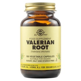 Solgar Valerian Root 100 Φυτικές Κάψουλες - Συμπλήρωμα Διατροφής Με Βαλεριάνα