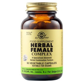 Solgar Herbal Female Complex για το Γυναικείο Αναπαραγωγικό Σύστημα 50 φυτικές κάψουλες