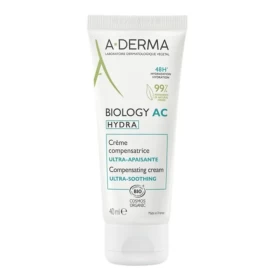 A-Derma Biology AC Hydra 48ωρη Κρέμα Προσώπου για Ατέλειες & Ακμή 40ml