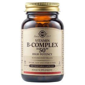 Solgar Vitamin B 50 Complex Συμπλήρωμα Διατροφής 100veg.caps.