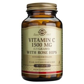 Solgar Vitamin C 1500mg with Rose Hips 90 ταμπλέτες