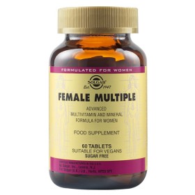 Solgar Female Multiple Πολυβιταμίνη για Γυναίκες για Ενέργεια & Τόνωση Ολόκληρου του Οργανισμού, 60t