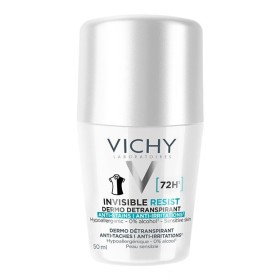 Vichy Invisible Resist 72H Dermo Detranspirant - Anti-Stains Γυναικείο Αποσμητικό Roll-On 50ml
