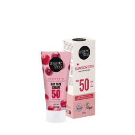 Organic Shop by Natura Siberica Sunscreen Αντηλιακό Προσώπου με Κράνμπερι SPF50, 50ml