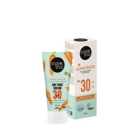 Organic Shop by Natura Siberica Sunscreen Αντηλιακή Κρέμα Προσώπου με Καρότο SPF30, 50ml