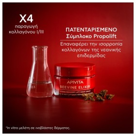 Apivita Beevine Elixir Κρέμα Νύχτας Εντατικής Επανόρθωσης & Lifting 50ml. – φωτογραφία 3