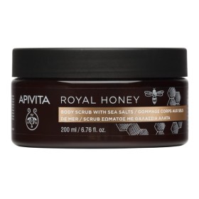 Apivita Royal Honey Body Scrub With Sea Salts 200ml - Scrub Σώματος Με Θαλάσσια Άλατα