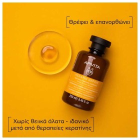 Apivita Keratin Repair Ξηρό Σαμπουάν Αναδόμησης/Θρέψης για Ξηρά Μαλλιά 250ml – φωτογραφία 2