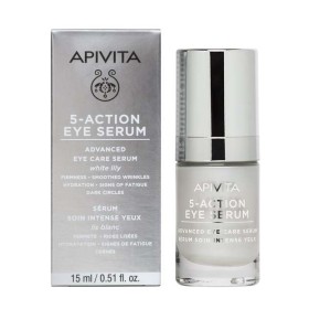 Apivita 5-Action Eye Serum, Ορός-Serum Ματιών 5 Δράσεων με Λευκό Κρίνο 15ml