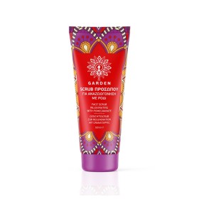 Garden Of Panthenols Scrub Προσώπου Για Αναζωογόνηση Με Ρόδι 50ml.