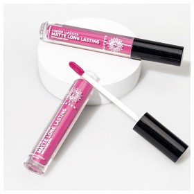Preview 2 of Garden Of Panthenols Liquid Matte Lipstick Vivid Magenta 04